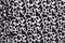 1 Yard Black and White Cow Print Stretch Fabric for Costume Swimwear Dancewear and Activewear 58/60" Width